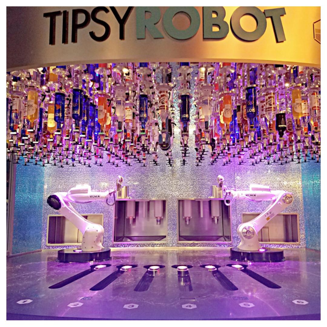 The Tipsy Robort- A Vegas Bar – Adventures and Bucket List